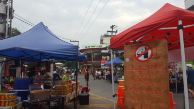 walking market Chiang Mai